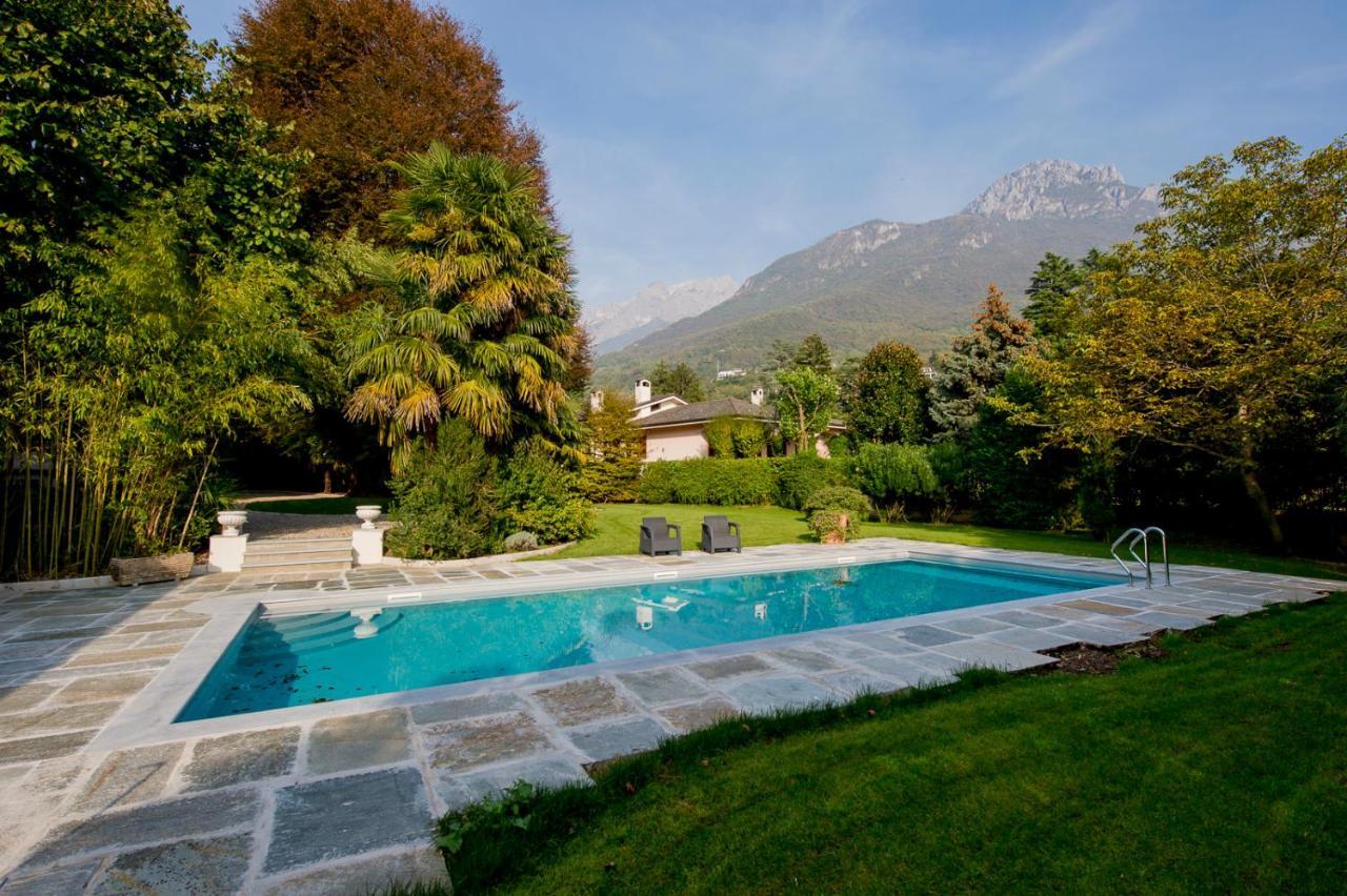 Mandello Del Lario Villa Sleeps 12 Pool Exterior photo